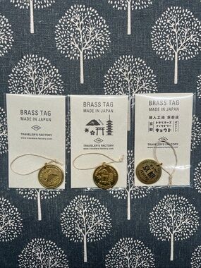 Traveler's Factory Brass Tag Set - Gold